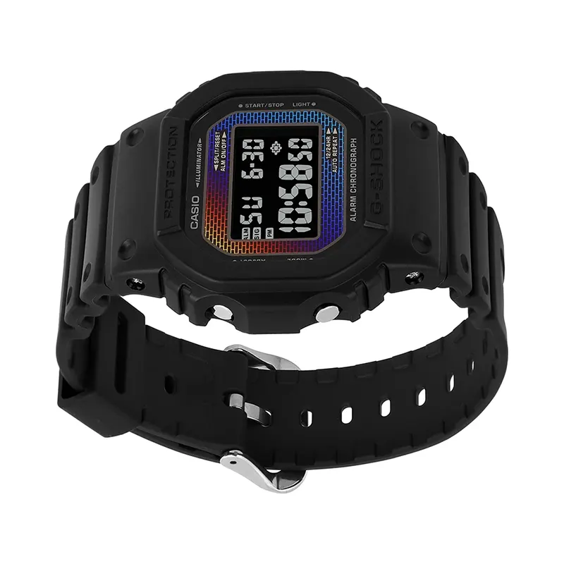 Casio G-Shock Rainbow Brick Wall Electro-luminescent Men’s Watch- DW-5600RW-1